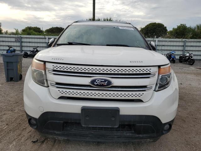 1FM5K7F89DGA01663 - 2013 FORD EXPLORER LIMITED WHITE photo 5