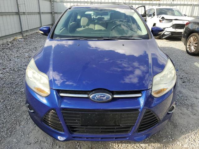 1FAHP3M21CL245295 - 2012 FORD FOCUS SEL BLUE photo 5