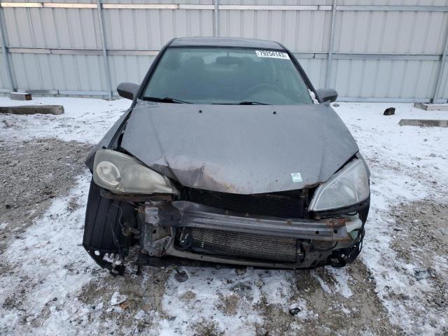 2HHES35694H001449 - 2004 ACURA 1.7EL TOURING SILVER photo 5