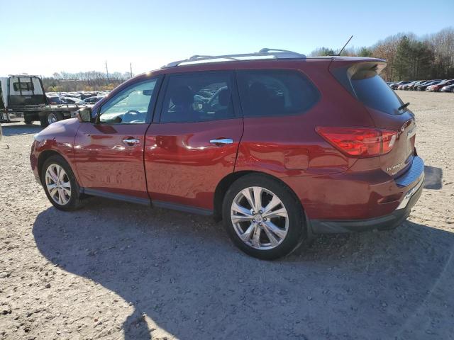 5N1DR2MMXJC612041 - 2018 NISSAN PATHFINDER S Tünd qırmızı foto 2
