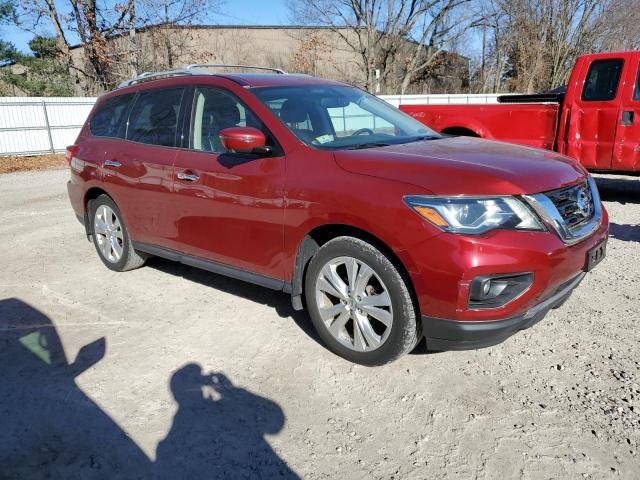 5N1DR2MMXJC612041 - 2018 NISSAN PATHFINDER S Tünd qırmızı foto 4