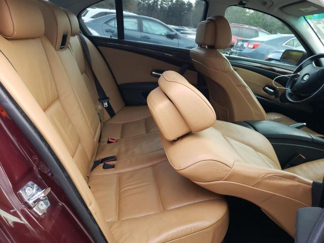 WBANV13509C152227 - 2009 BMW 528 XI BURGUNDY photo 10