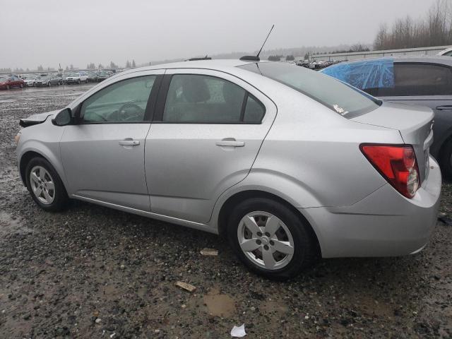 1G1JA5SG5F4102350 - 2015 CHEVROLET SONIC LS SILVER photo 2