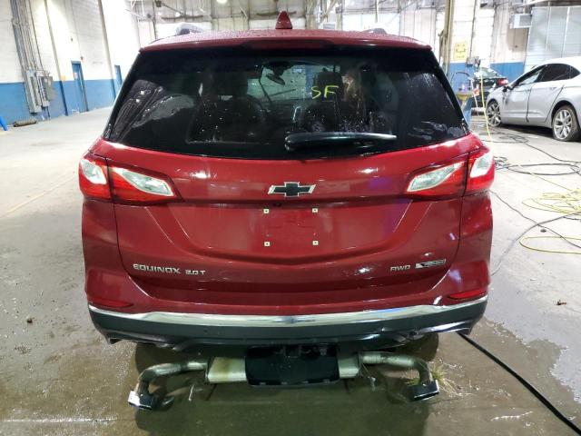 2GNAXWEX0J6275442 - 2018 CHEVROLET EQUINOX PREMIER RED photo 6