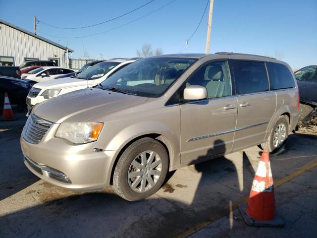 2C4RC1BG1DR669582 - 2013 CHRYSLER TOWN & COU TOURING TAN photo 1