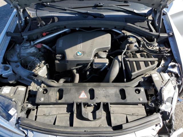5UXXW3C51F0M88484 - 2015 BMW X4 XDRIVE28I SILVER photo 12