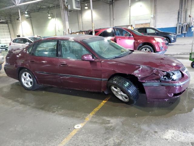 2G1WH55K539338670 - 2003 CHEVROLET IMPALA LS MAROON photo 4