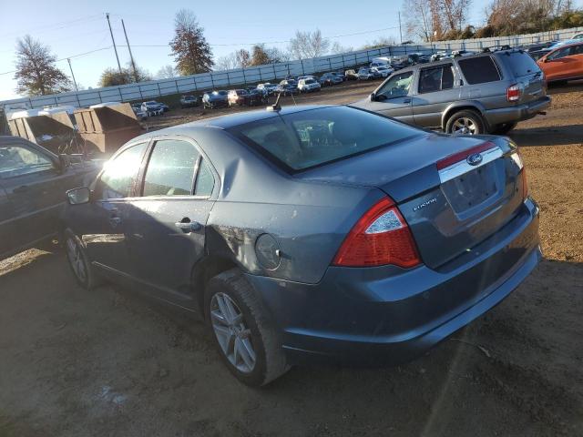 3FAHP0JA0CR154997 - 2012 FORD FUSION SEL GRAY photo 2