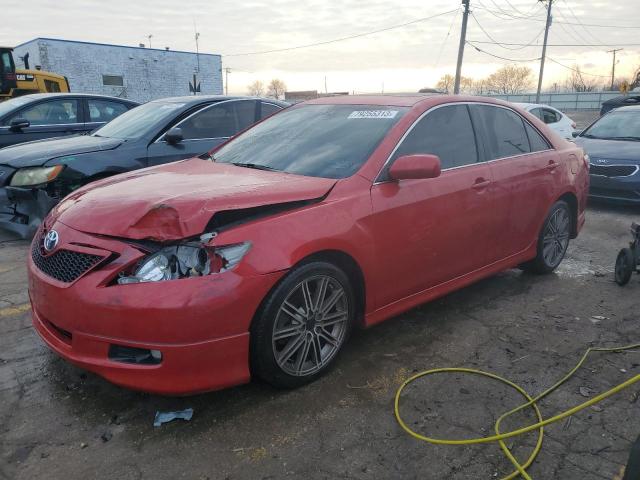 4T1BE46K07U127646 - 2007 TOYOTA CAMRY CE RED photo 1
