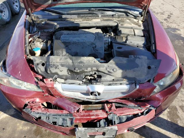 19UUA662X4A046690 - 2004 ACURA TL MAROON photo 11