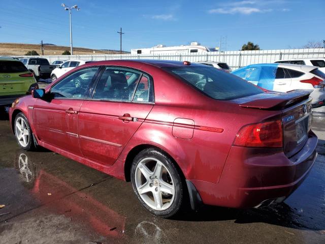 19UUA662X4A046690 - 2004 ACURA TL MAROON photo 2