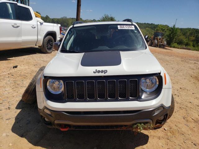 ZACNJBC1XLPM07824 - 2020 JEEP RENEGADE TRAILHAWK WHITE photo 5