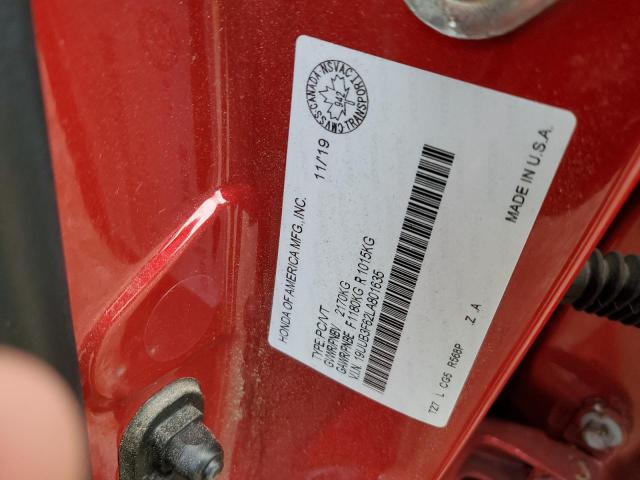 19UUB3F62LA801635 - 2020 ACURA TLX TECHNOLOGY 红色 照片 12