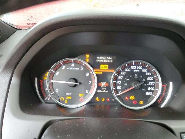 19UUB3F62LA801635 - 2020 ACURA TLX TECHNOLOGY 红色 照片 9