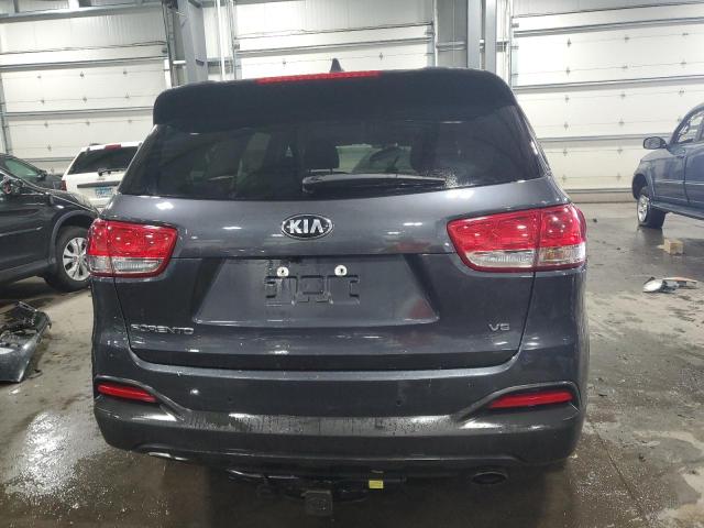 5XYPGDA56JG369114 - 2018 KIA SORENTO LX CHARCOAL photo 6