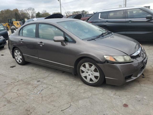 19XFA1F5XBE019827 - 2011 HONDA CIVIC LX GRAY photo 4