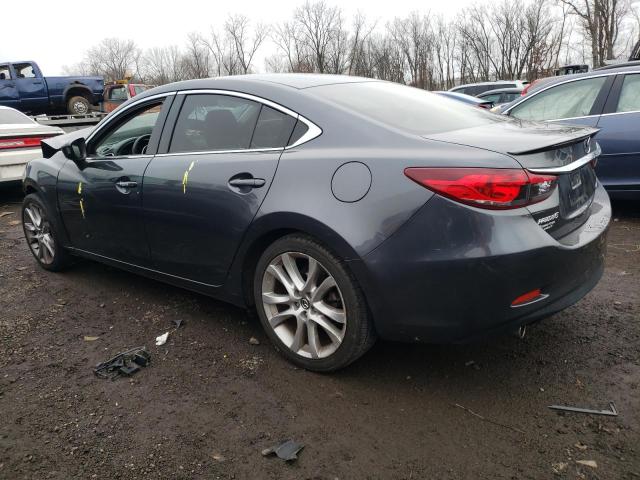 JM1GJ1T61E1118948 - 2014 MAZDA 6 TOURING GRAY photo 2