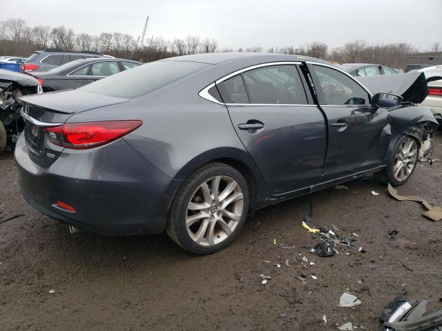 JM1GJ1T61E1118948 - 2014 MAZDA 6 TOURING GRAY photo 3