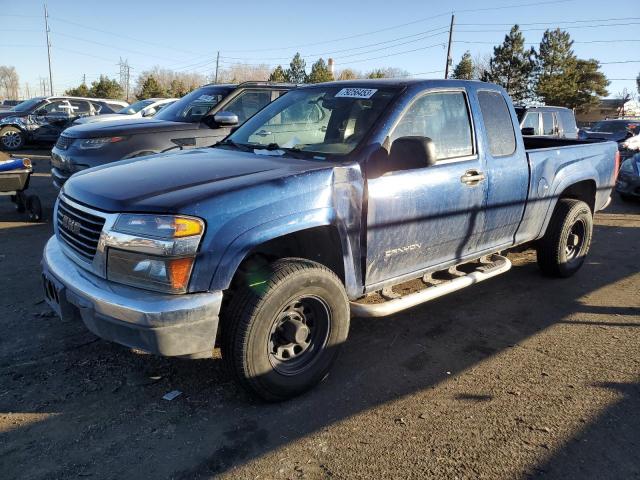 1GTDT196548192531 - 2004 GMC CANYON BLUE photo 1