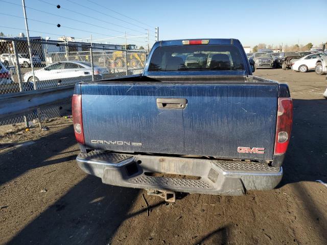 1GTDT196548192531 - 2004 GMC CANYON BLUE photo 6