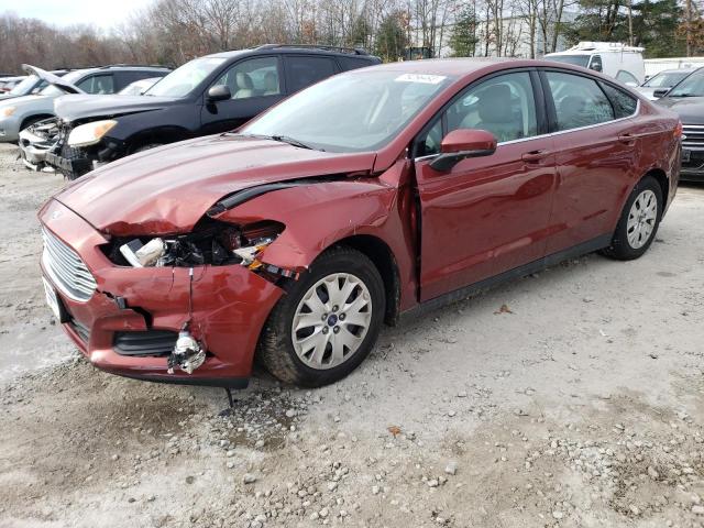 3FA6P0G73ER139612 - 2014 FORD FUSION S MAROON photo 1