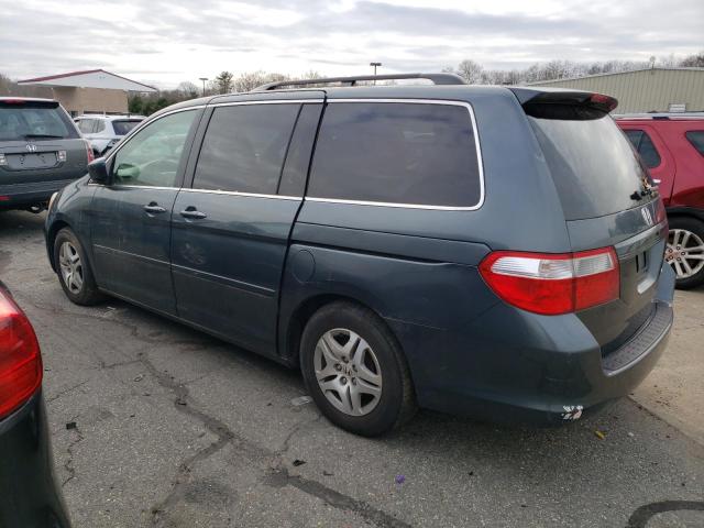 5FNRL38495B412546 - 2005 HONDA ODYSSEY EX GRAY photo 2