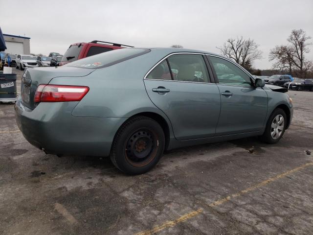 4T1BE46K07U710007 - 2007 TOYOTA CAMRY CE GREEN photo 3