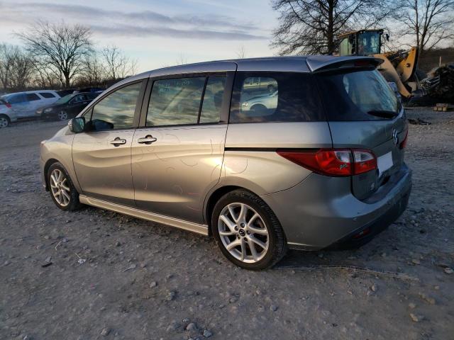 JM1CW2CL3F0180712 - 2015 MAZDA 5 TOURING GRAY photo 2