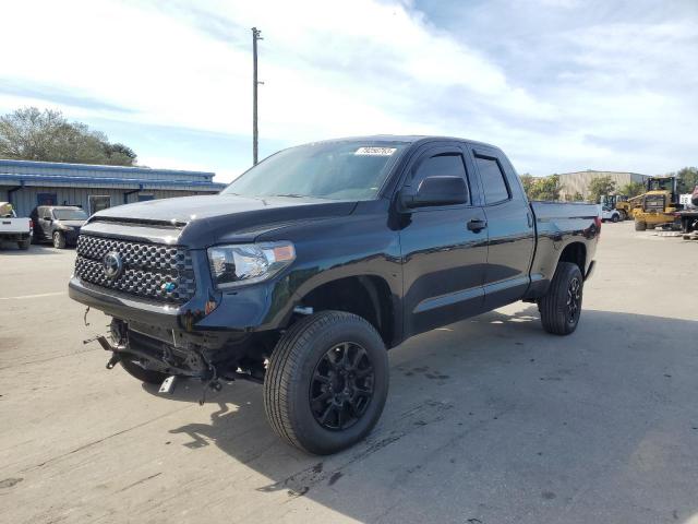 5TFUY5F15MX026999 - 2021 TOYOTA TUNDRA DOUBLE CAB SR/SR5 BLACK photo 1