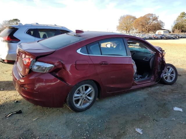 1G1BE5SM4H7184376 - 2017 CHEVROLET CRUZE LT RED photo 3