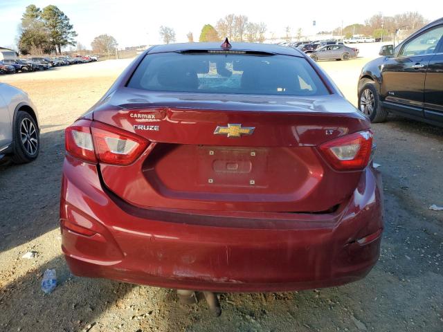 1G1BE5SM4H7184376 - 2017 CHEVROLET CRUZE LT RED photo 6