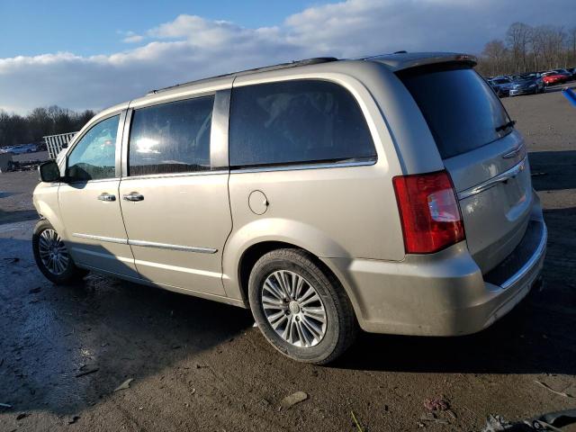 2C4RC1CG0DR737319 - 2013 CHRYSLER TOWN & COU TOURING L TAN photo 2