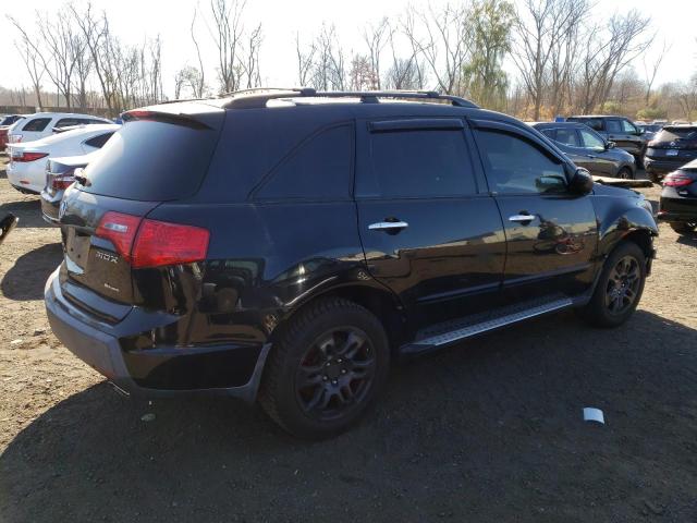 2HNYD28408H515558 - 2008 ACURA MDX TECHNOLOGY BLACK photo 3