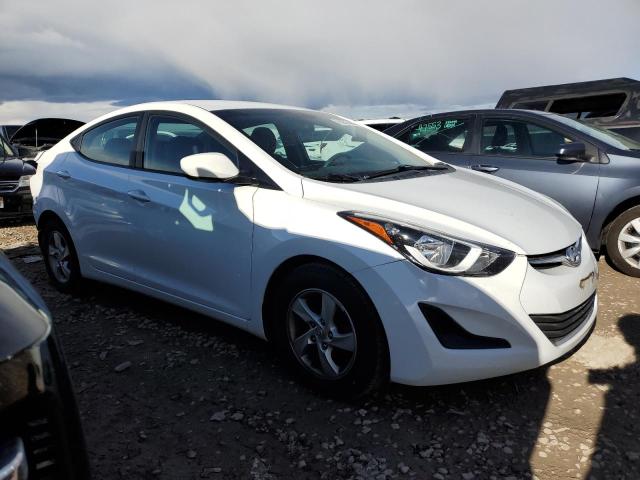 5NPDH4AE9FH652378 - 2015 HYUNDAI ELANTRA SE WHITE photo 4