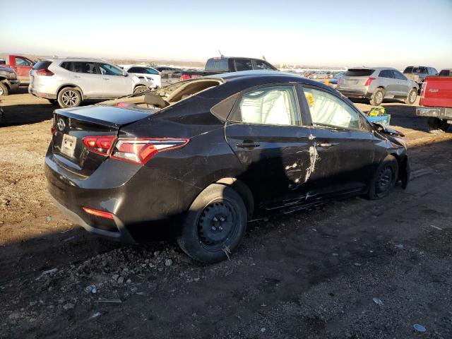 3KPC24A66ME131562 - 2021 HYUNDAI ACCENT SE BLACK photo 3