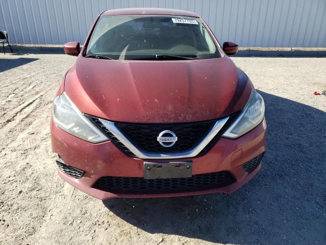 3N1AB7AP0GY283733 - 2016 NISSAN SENTRA S BURGUNDY photo 5