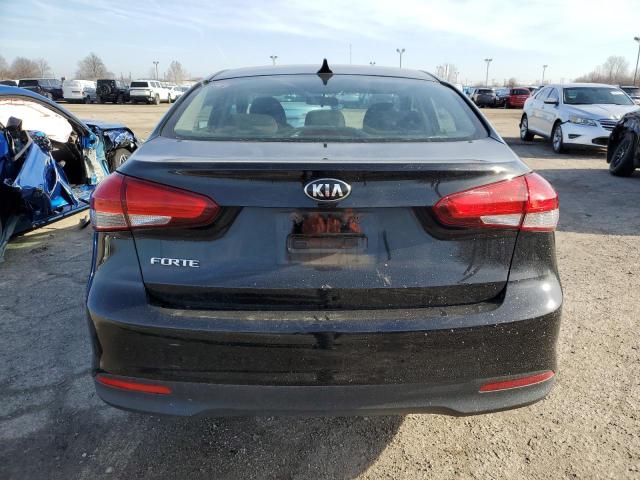 3KPFK4A76HE092144 - 2017 KIA FORTE LX BLACK photo 6