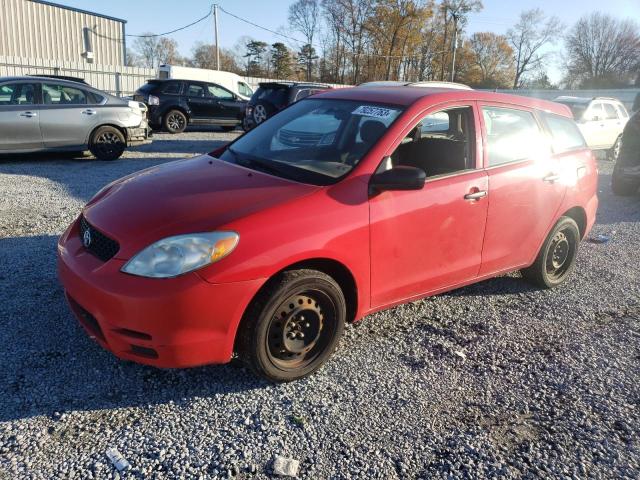 2T1KR32E43C135730 - 2003 TOYOTA COROLLA MA XR RED photo 1