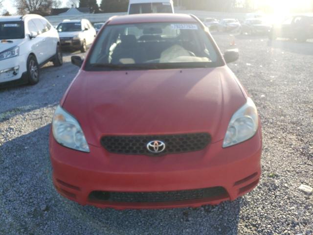 2T1KR32E43C135730 - 2003 TOYOTA COROLLA MA XR RED photo 5