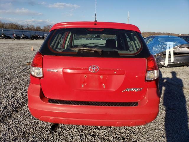 2T1KR32E43C135730 - 2003 TOYOTA COROLLA MA XR RED photo 6