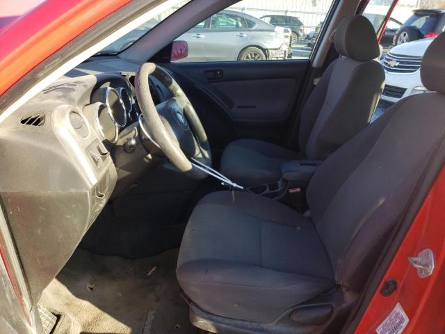 2T1KR32E43C135730 - 2003 TOYOTA COROLLA MA XR RED photo 7