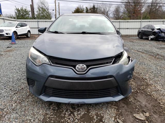 2T1BURHE5GC501645 - 2016 TOYOTA COROLLA L GRAY photo 5