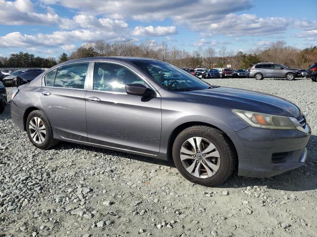 1HGCR2F30EA072335 - 2014 HONDA ACCORD LX GRAY photo 4