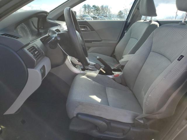 1HGCR2F30EA072335 - 2014 HONDA ACCORD LX GRAY photo 7