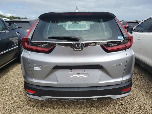 7FARW2H29ME010562 - 2021 HONDA CR-V LX SILVER photo 6