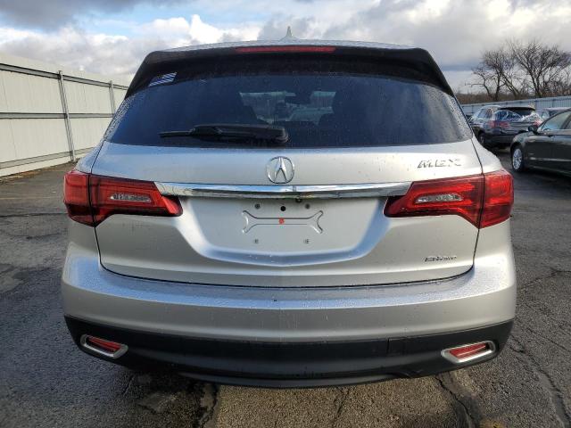 5FRYD4H42EB023082 - 2014 ACURA MDX TECHNOLOGY SILVER photo 6