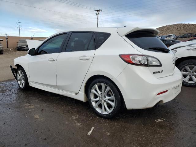 JM1BL1H5XA1196479 - 2010 MAZDA 3 S WHITE photo 2