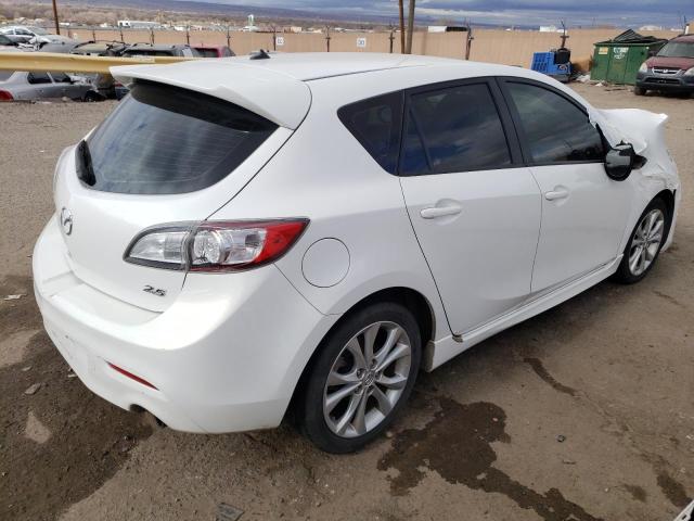 JM1BL1H5XA1196479 - 2010 MAZDA 3 S WHITE photo 3