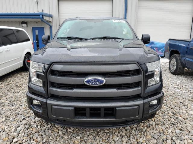 1FTEW1EG5FKD34599 - 2015 FORD F150 SUPERCREW BLACK photo 5