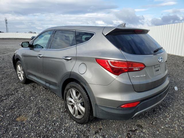 5XYZW3LA0DG048917 - 2013 HYUNDAI SANTA FE S GRAY photo 2